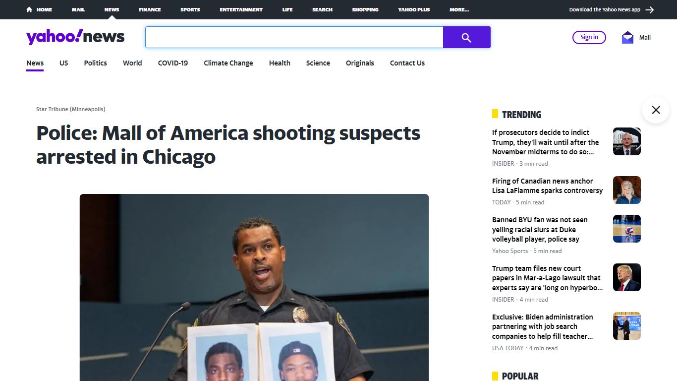 Police: Mall of America shooting suspects arrested in Chicago